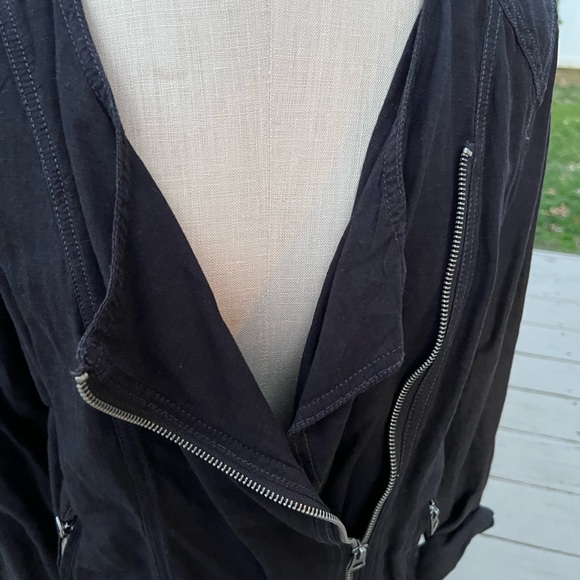 Motorcycle linen jacket - Picture 5 of 6